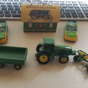 John Deere Cars, Tractors and Mini Lunch Box